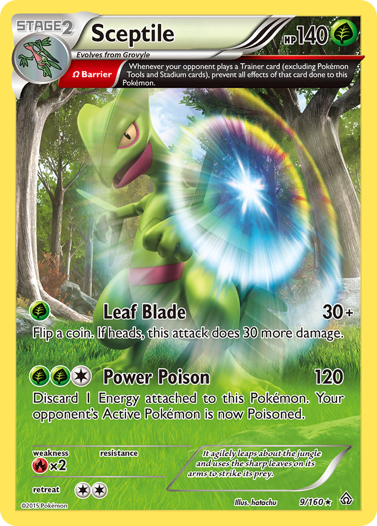 Sceptile (9/160) [XY: Primal Clash] | Card Merchant Takapuna