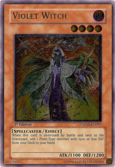 Violet Witch [CRMS-EN097] Ultimate Rare | Card Merchant Takapuna