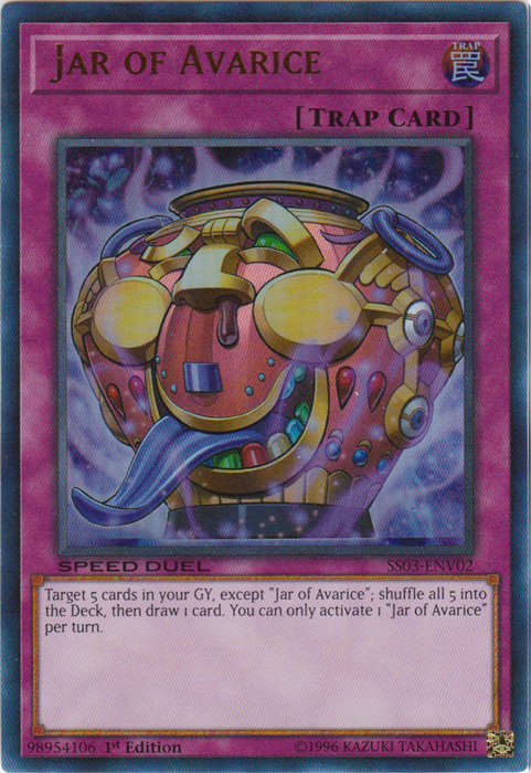 Jar of Avarice [SS03-ENV02] Ultra Rare | Card Merchant Takapuna