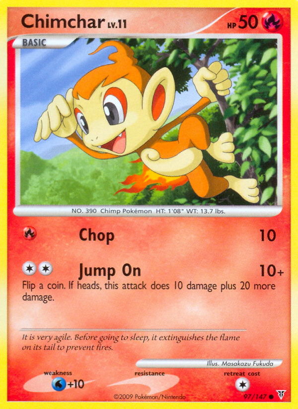 Chimchar (97/147) [Platinum: Supreme Victors] | Card Merchant Takapuna