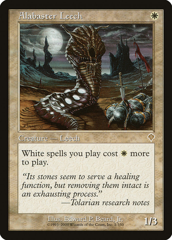 Alabaster Leech [Invasion] | Card Merchant Takapuna