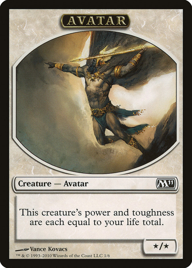 Avatar Token [Magic 2011 Tokens] | Card Merchant Takapuna