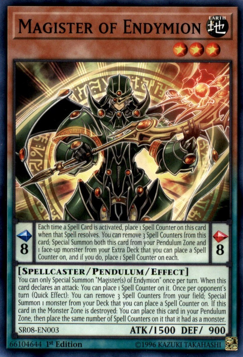 Magister of Endymion [SR08-EN003] Common | Card Merchant Takapuna