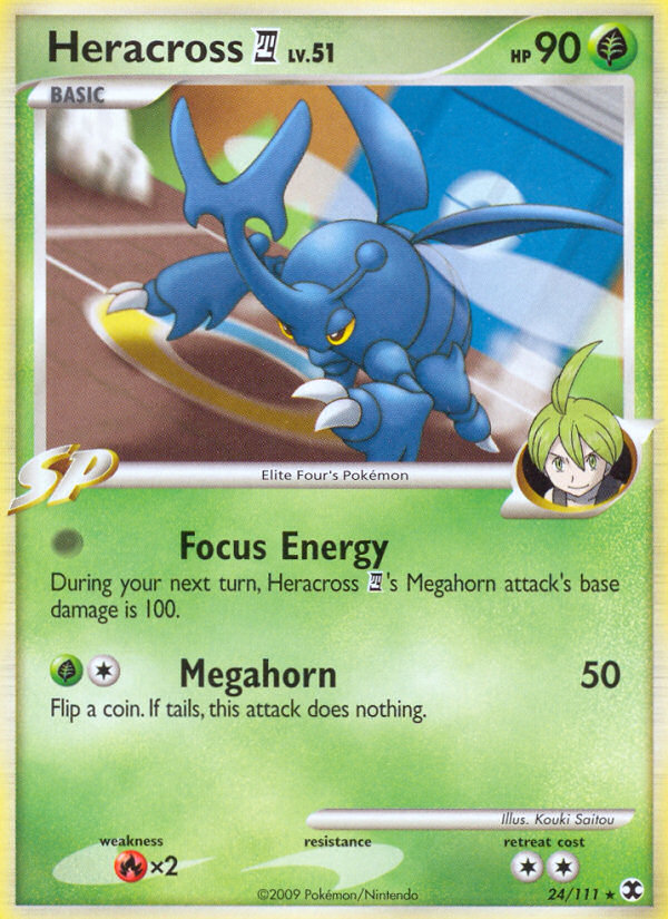 Heracross (24/111) [Platinum: Rising Rivals] | Card Merchant Takapuna