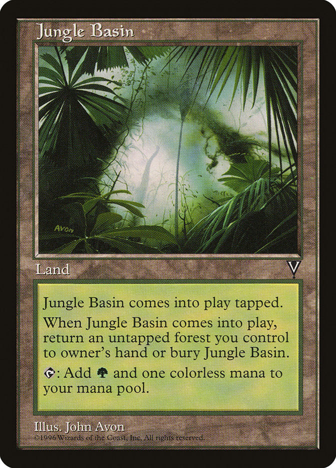 Jungle Basin [Visions] | Card Merchant Takapuna