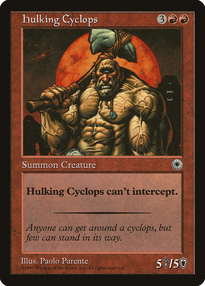 Hulking Cyclops [Portal] | Card Merchant Takapuna