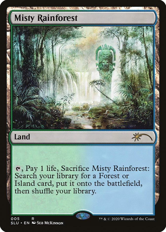 Misty Rainforest [Secret Lair: Ultimate Edition] | Card Merchant Takapuna