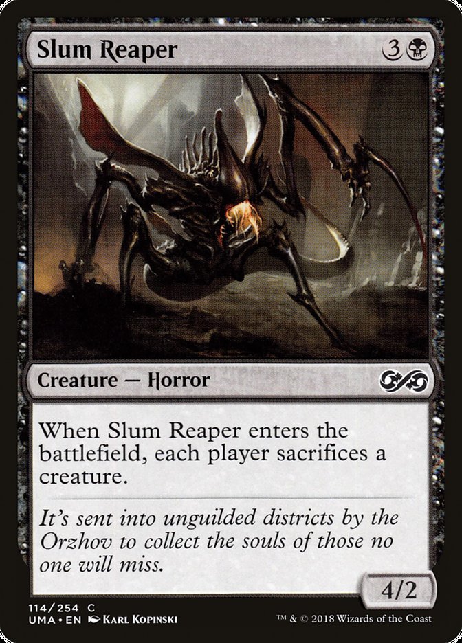 Slum Reaper [Ultimate Masters] | Card Merchant Takapuna