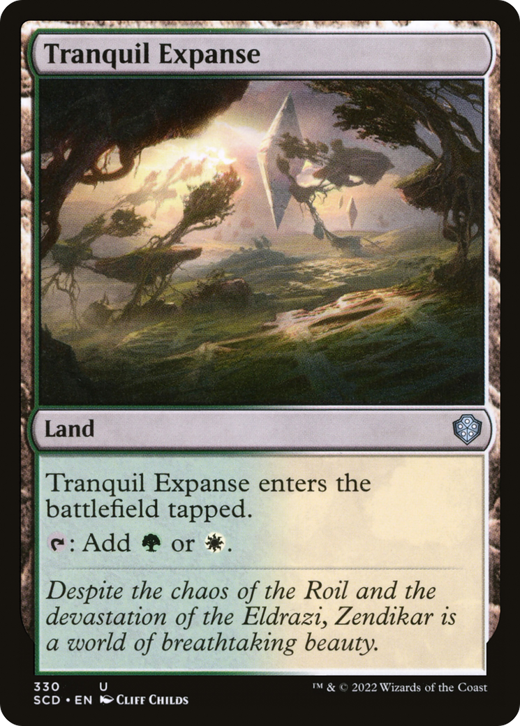 Tranquil Expanse [Starter Commander Decks] | Card Merchant Takapuna