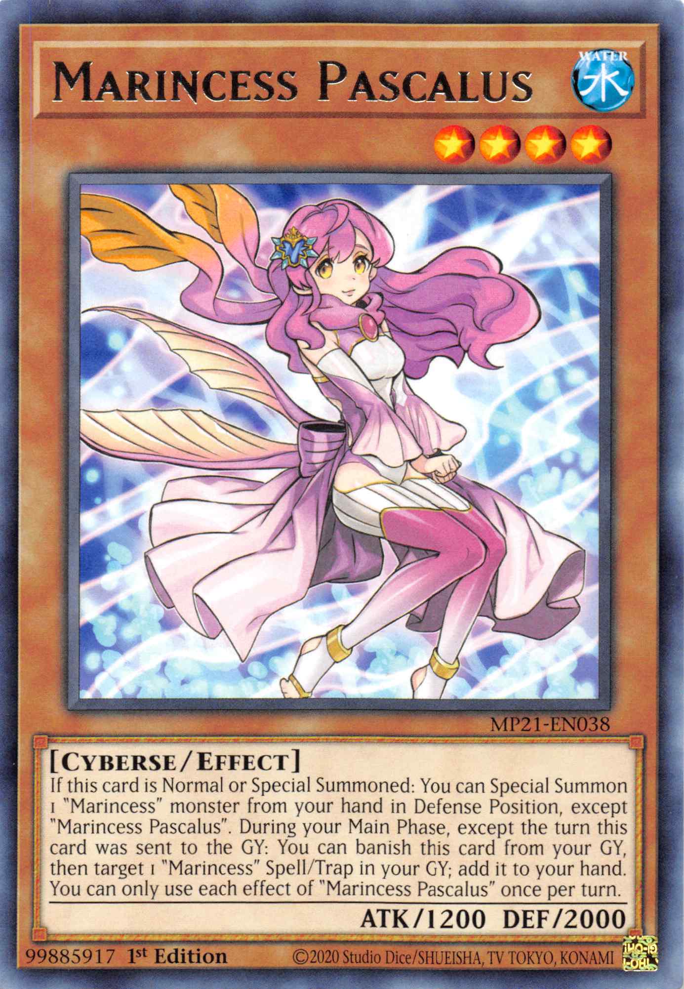 Marincess Pascalus [MP21-EN038] Rare | Card Merchant Takapuna