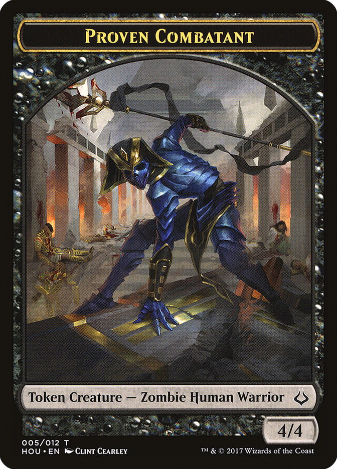 Proven Combatant Token [Hour of Devastation Tokens] | Card Merchant Takapuna