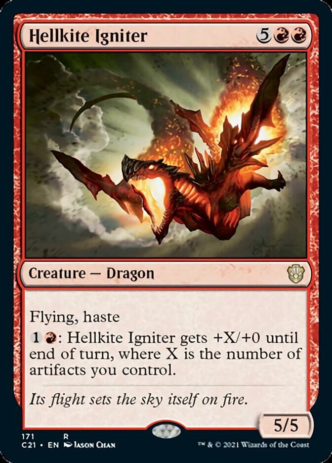 Hellkite Igniter [Commander 2021] | Card Merchant Takapuna