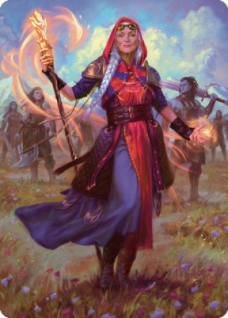 Jaya, Fiery Negotiator Art Card 1 [Dominaria United Art Series] | Card Merchant Takapuna