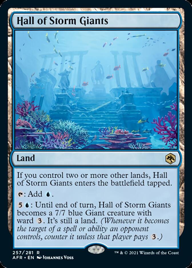 Hall of Storm Giants [Dungeons & Dragons: Adventures in the Forgotten Realms] | Card Merchant Takapuna