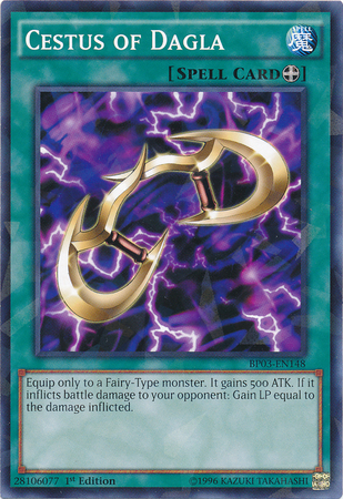 Cestus of Dagla [BP03-EN148] Shatterfoil Rare | Card Merchant Takapuna