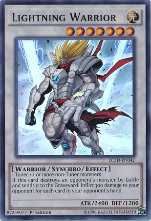 Lightning Warrior [LC5D-EN042] Ultra Rare | Card Merchant Takapuna