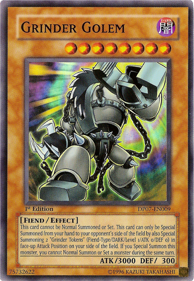 Grinder Golem [DP07-EN009] Super Rare | Card Merchant Takapuna