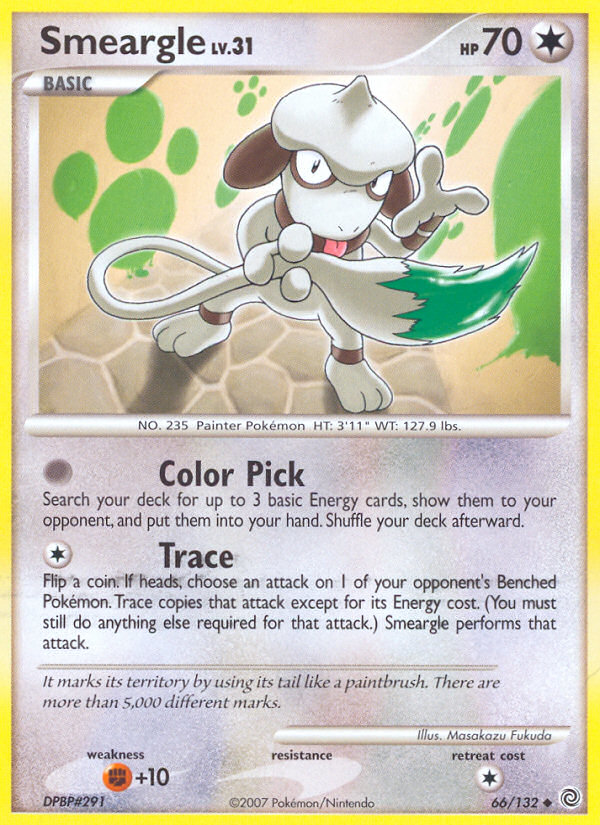 Smeargle (66/132) [Diamond & Pearl: Secret Wonders] | Card Merchant Takapuna