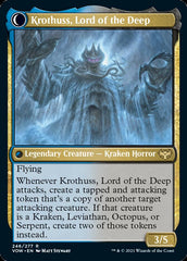 Runo Stromkirk // Krothuss, Lord of the Deep [Innistrad: Crimson Vow] | Card Merchant Takapuna