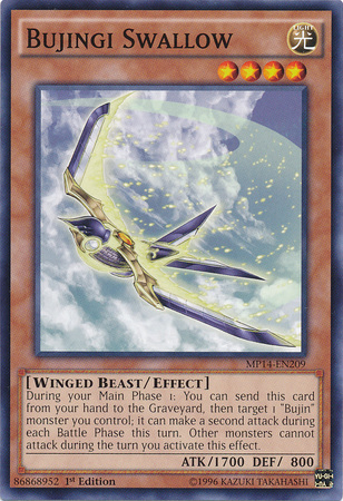 Bujingi Swallow [MP14-EN209] Common | Card Merchant Takapuna