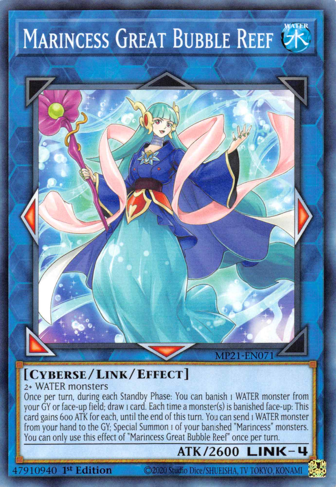 Marincess Great Bubble Reef [MP21-EN071] Common | Card Merchant Takapuna