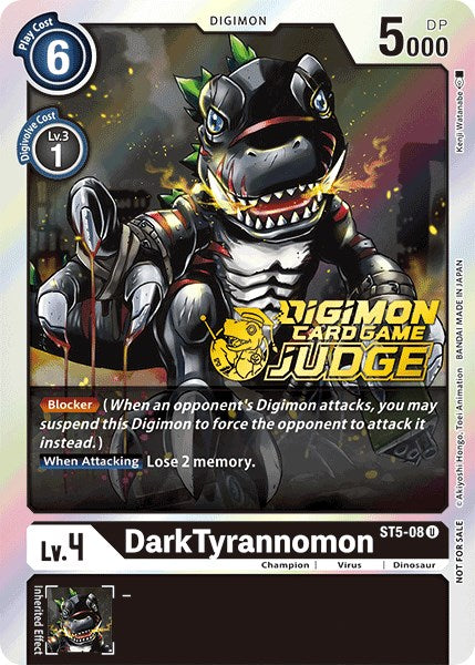 DarkTyrannomon [ST5-08] (Judge Pack 1) [Starter Deck: Machine Black Promos] | Card Merchant Takapuna