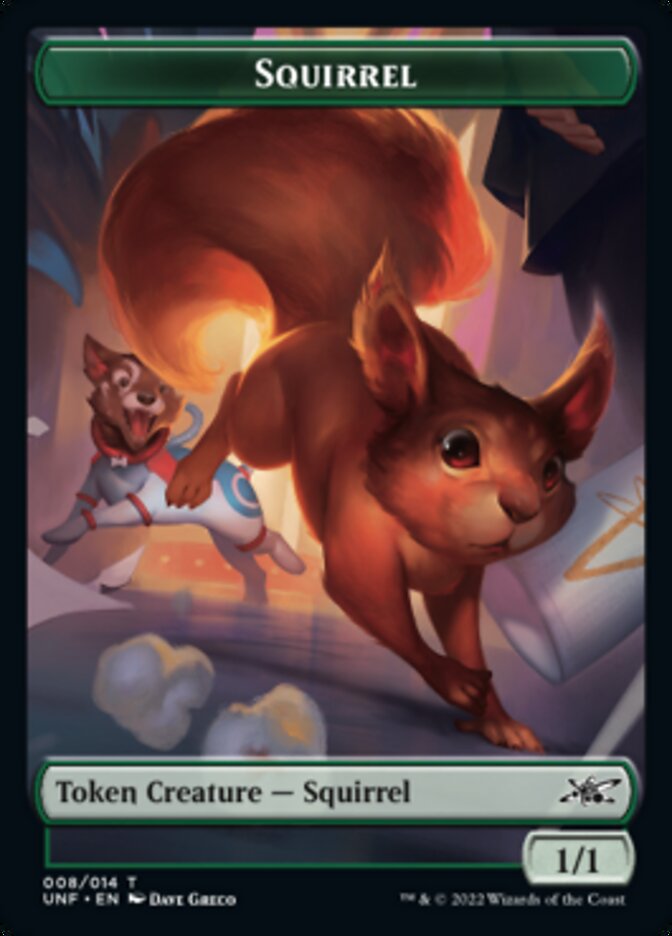 Squirrel Token [Unfinity Tokens] | Card Merchant Takapuna