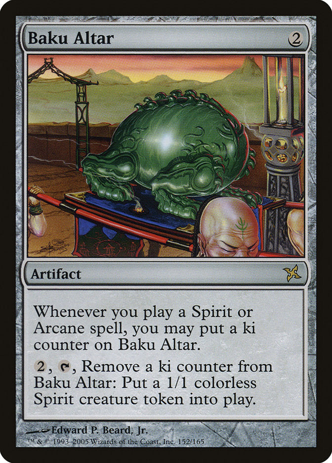 Baku Altar [Betrayers of Kamigawa] | Card Merchant Takapuna