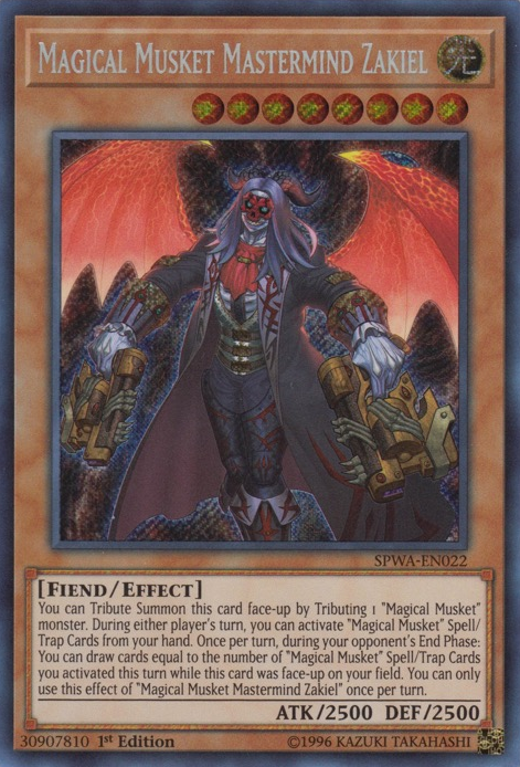 Magical Musket Mastermind Zakiel [SPWA-EN022] Secret Rare | Card Merchant Takapuna