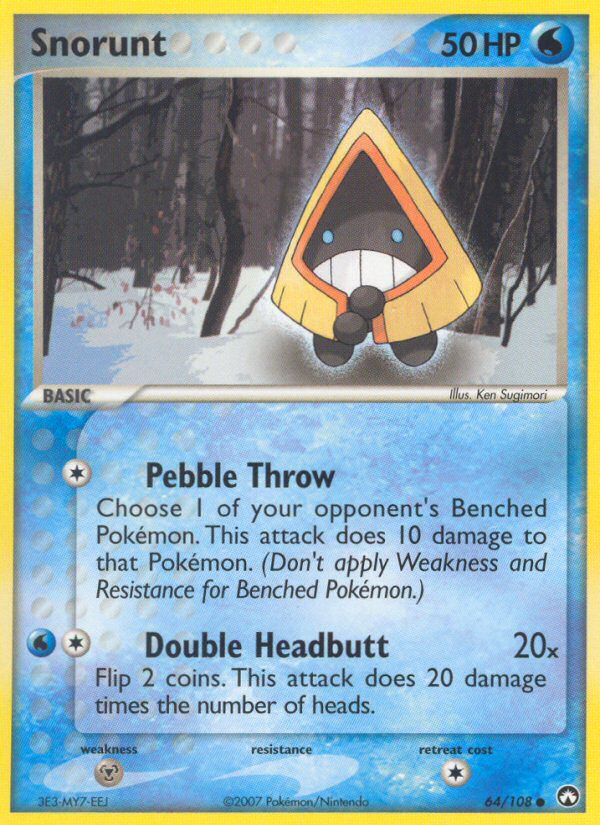 Snorunt (64/108) [EX: Power Keepers] | Card Merchant Takapuna