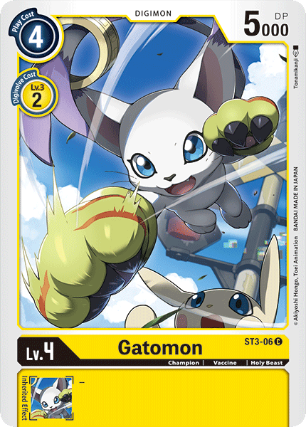 Gatomon [ST3-06] [Starter Deck: Heaven's Yellow] | Card Merchant Takapuna