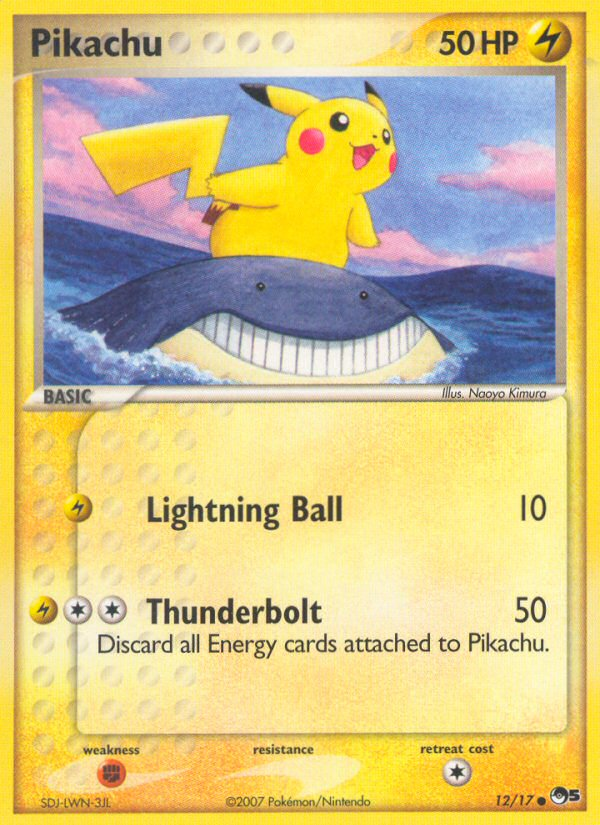 Pikachu (12/17) [POP Series 5] | Card Merchant Takapuna