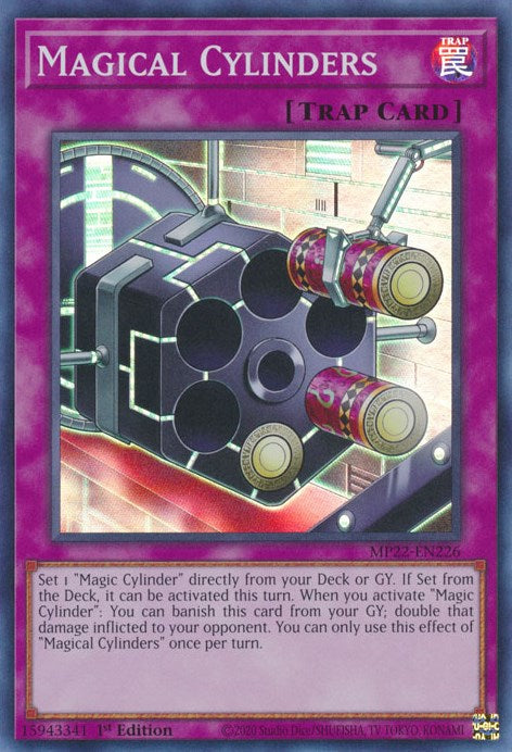 Magical Cylinders [MP22-EN226] Super Rare | Card Merchant Takapuna