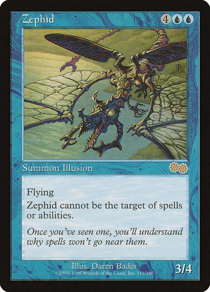 Zephid [Urza's Saga] | Card Merchant Takapuna