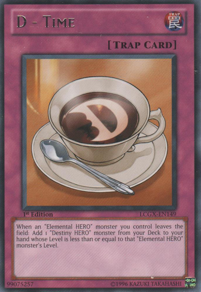 D - Time [LCGX-EN149] Rare | Card Merchant Takapuna