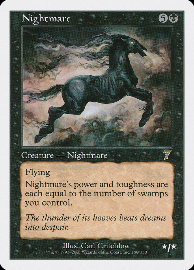 Nightmare [Seventh Edition] | Card Merchant Takapuna