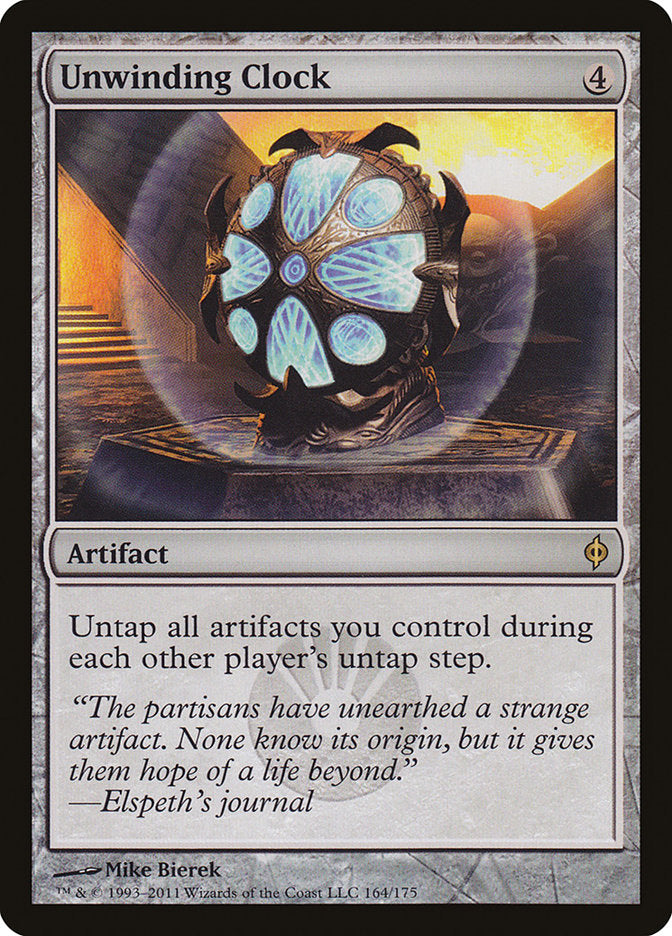 Unwinding Clock [New Phyrexia] | Card Merchant Takapuna