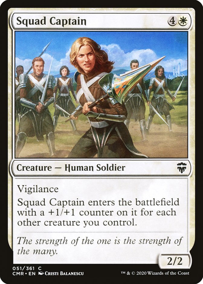 Squad Captain [Commander Legends] | Card Merchant Takapuna