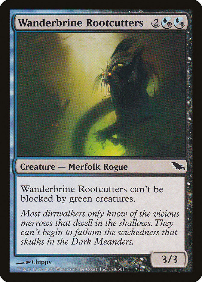 Wanderbrine Rootcutters [Shadowmoor] | Card Merchant Takapuna