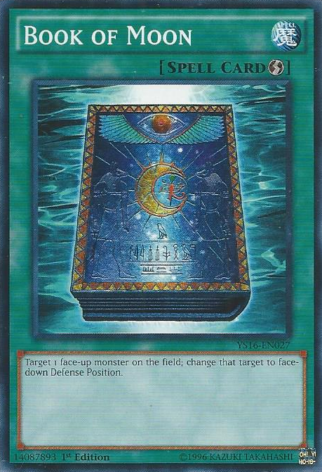 Book of Moon [YS16-EN027] Common | Card Merchant Takapuna