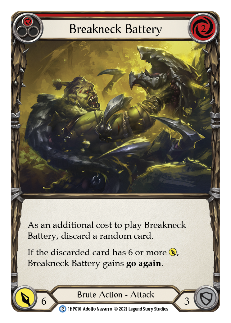 Breakneck Battery (Red) [1HP016] (History Pack 1) | Card Merchant Takapuna