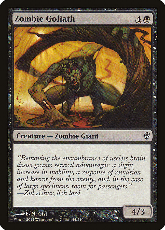 Zombie Goliath [Conspiracy] | Card Merchant Takapuna