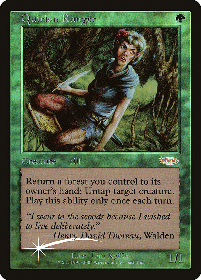 Quirion Ranger [Friday Night Magic 2001] | Card Merchant Takapuna