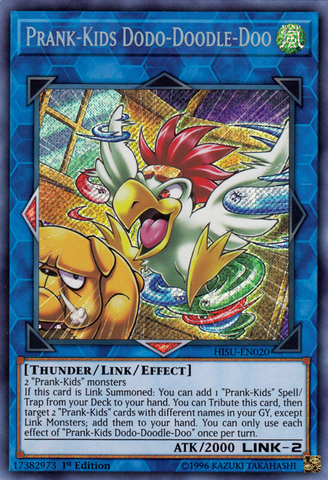 Prank-Kids Dodo-Doodle-Doo [HISU-EN020] Secret Rare | Card Merchant Takapuna