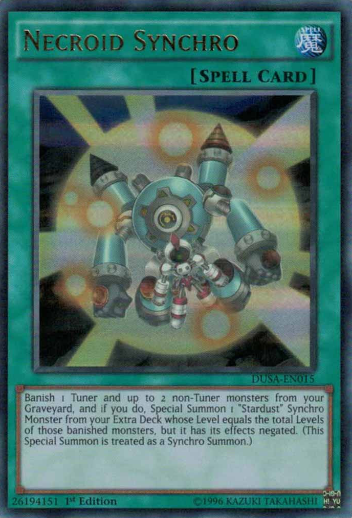 Necroid Synchro [DUSA-EN015] Ultra Rare | Card Merchant Takapuna