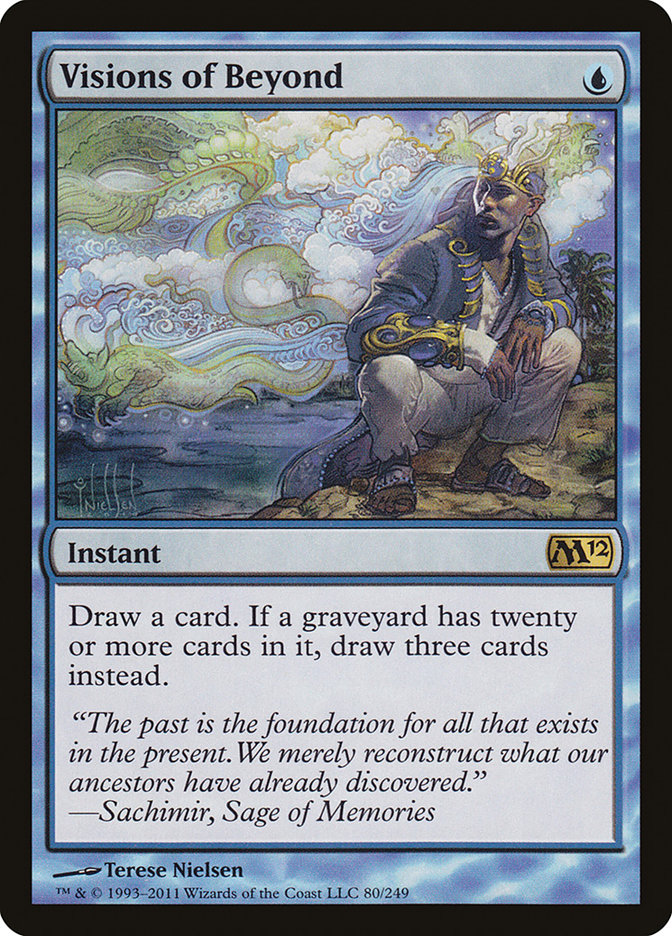 Visions of Beyond [Magic 2012] | Card Merchant Takapuna