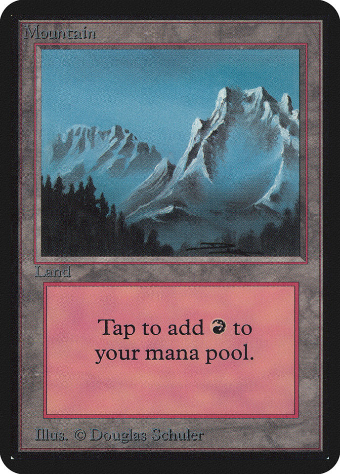 Mountain (293) [Alpha Edition] | Card Merchant Takapuna