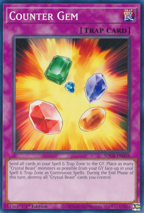 Counter Gem [SDCB-EN038] Common | Card Merchant Takapuna