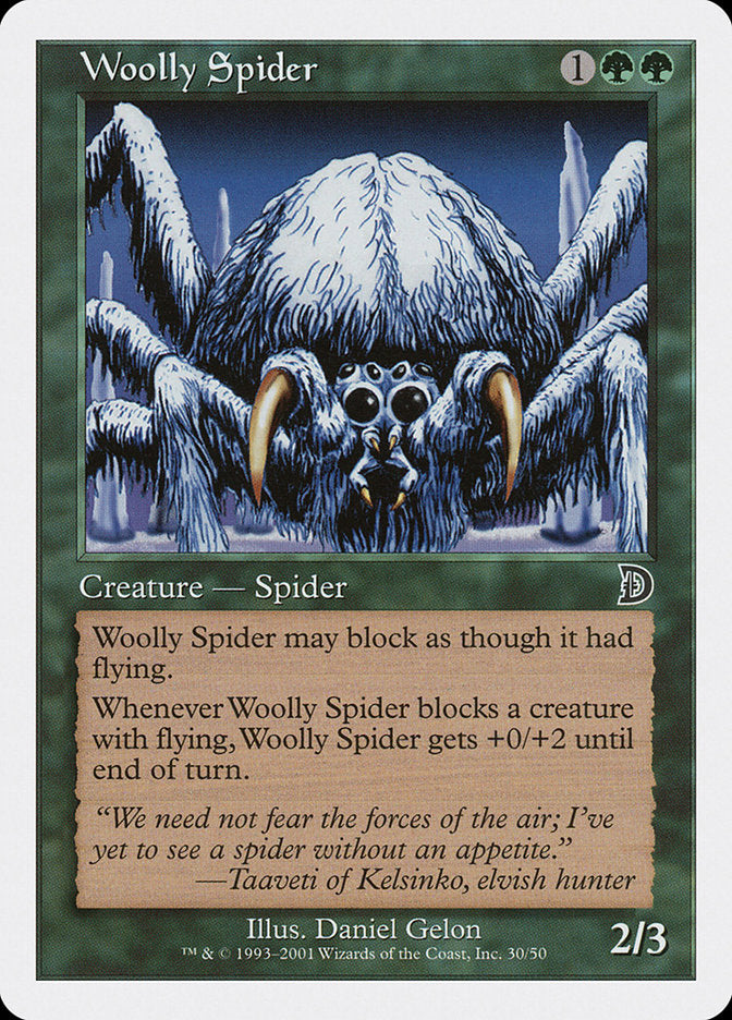 Woolly Spider [Deckmasters] | Card Merchant Takapuna