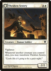 Thraben Sentry // Thraben Militia [Innistrad] | Card Merchant Takapuna